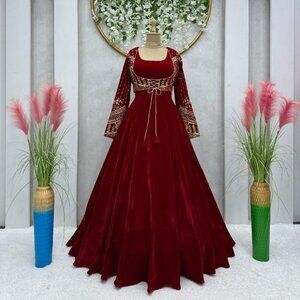 Velvet Party wear Dress